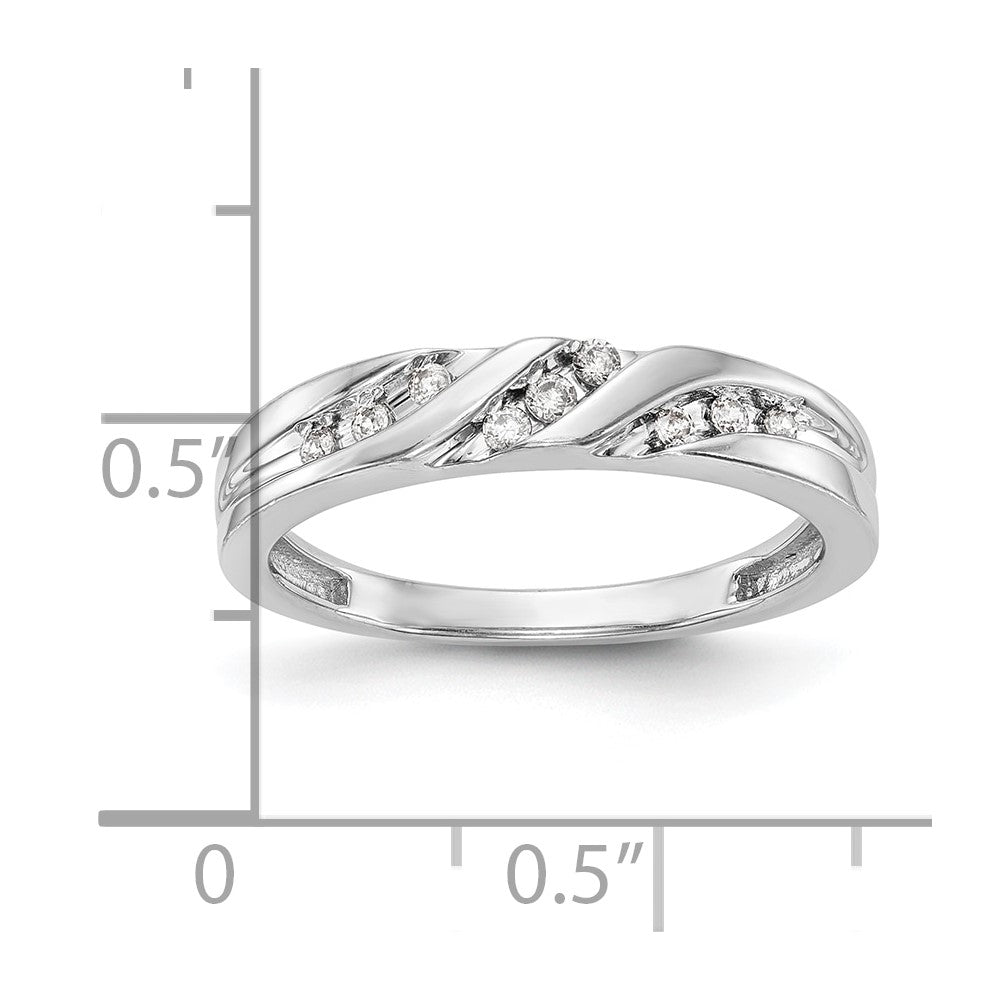 Diamond Trio Ladies Wedding Bands