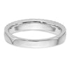 14k White Gold 3/8 carat Lab Grown Diamond VS/SI+ G+ Complete Double Row Band