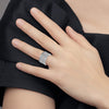 14K White Gold Micro Pave 1 carat Complete Diamond Band