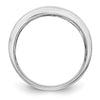 14K White Gold Micro Pave 1 carat Complete Diamond Band