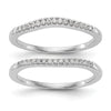 Diamond Bands. Set of 2