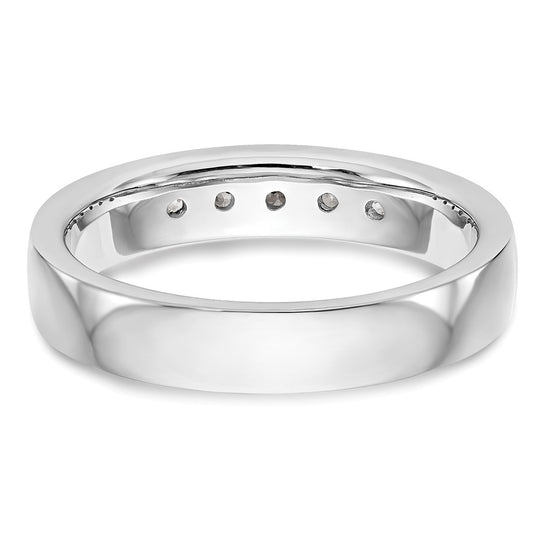5-Stone Diamond Channel Bands