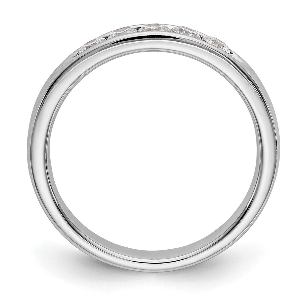 5-Stone Diamond Channel Bands