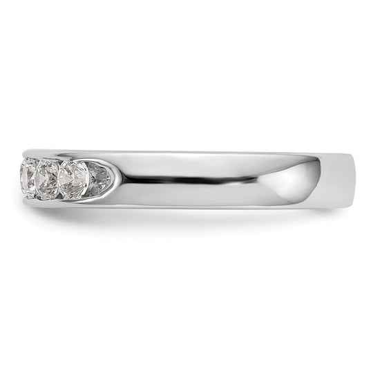 5-Stone Diamond Channel Bands