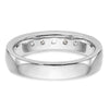 5-Stone Diamond Channel Bands