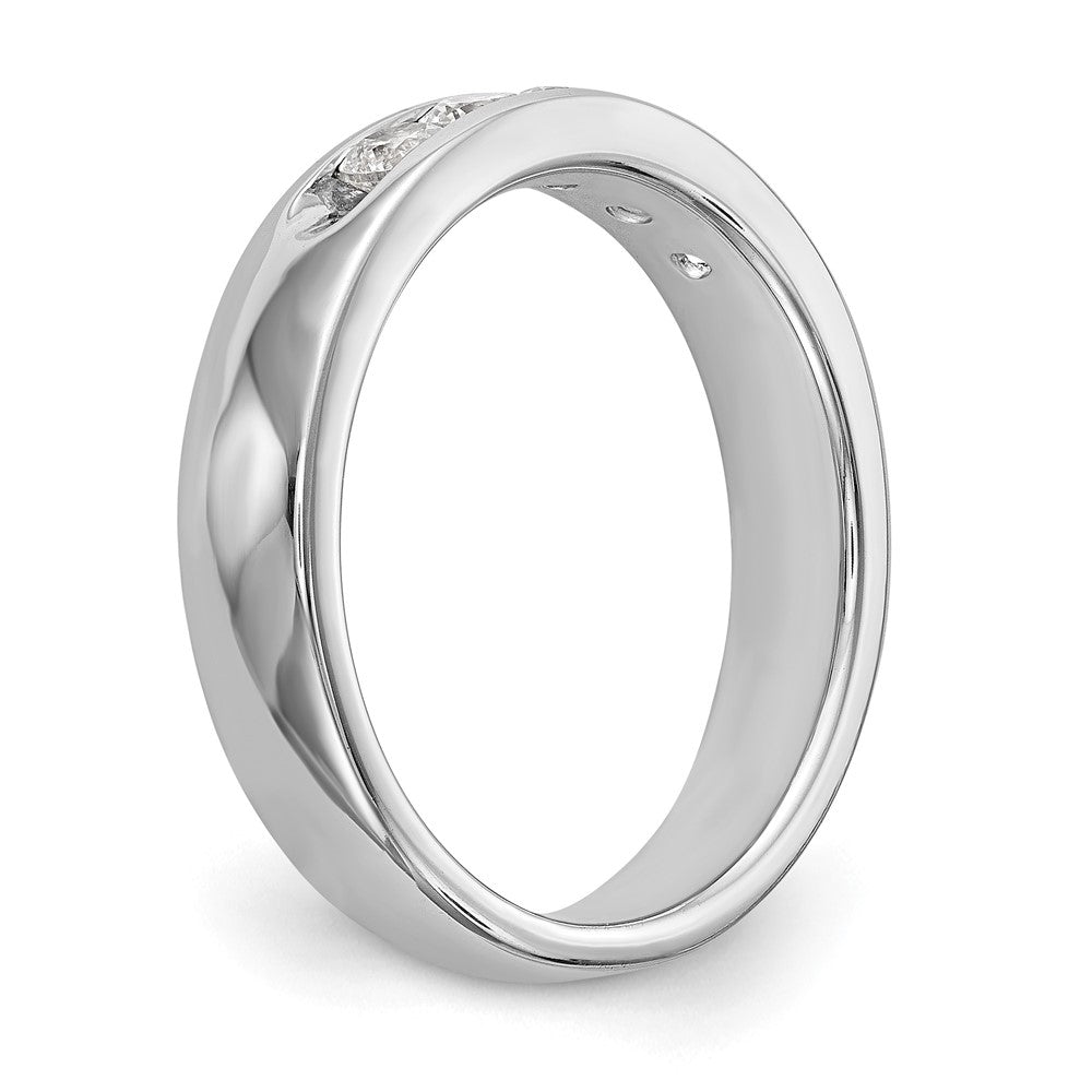 5-Stone Diamond Channel Bands