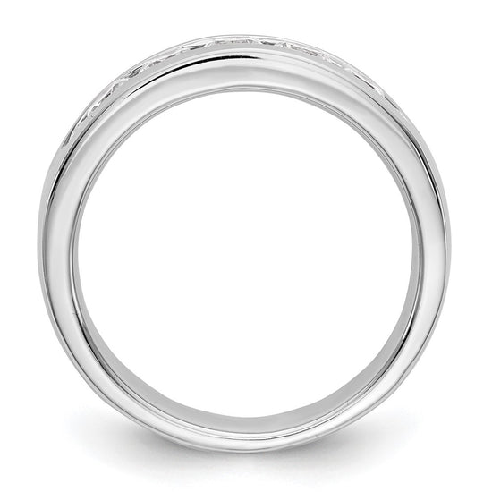 5-Stone Diamond Channel Bands