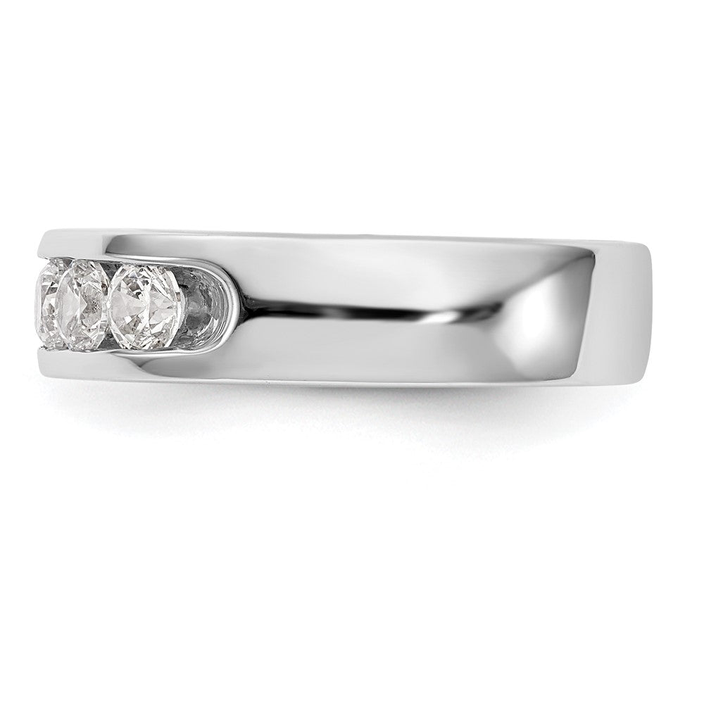 5-Stone Diamond Channel Bands