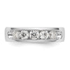 5-Stone Diamond Channel Bands