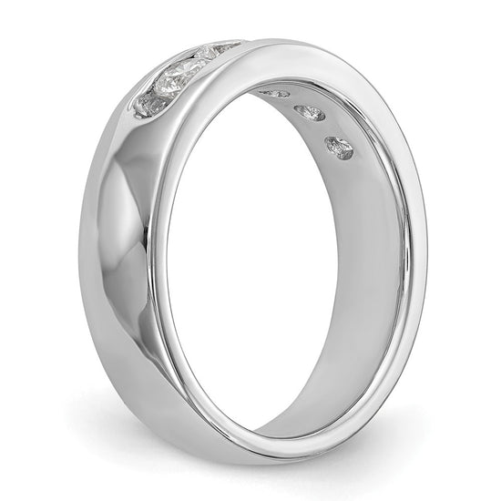 5-Stone Diamond Channel Bands