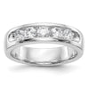 5-Stone Diamond Channel Bands