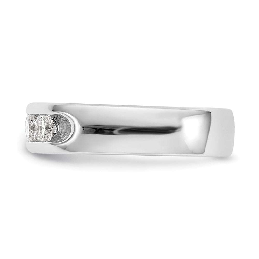 5-Stone Diamond Channel Bands
