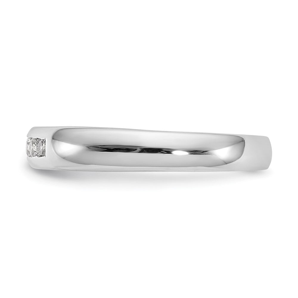 5-Stone Diamond Channel Bands