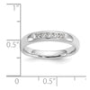 5-Stone Diamond Channel Bands