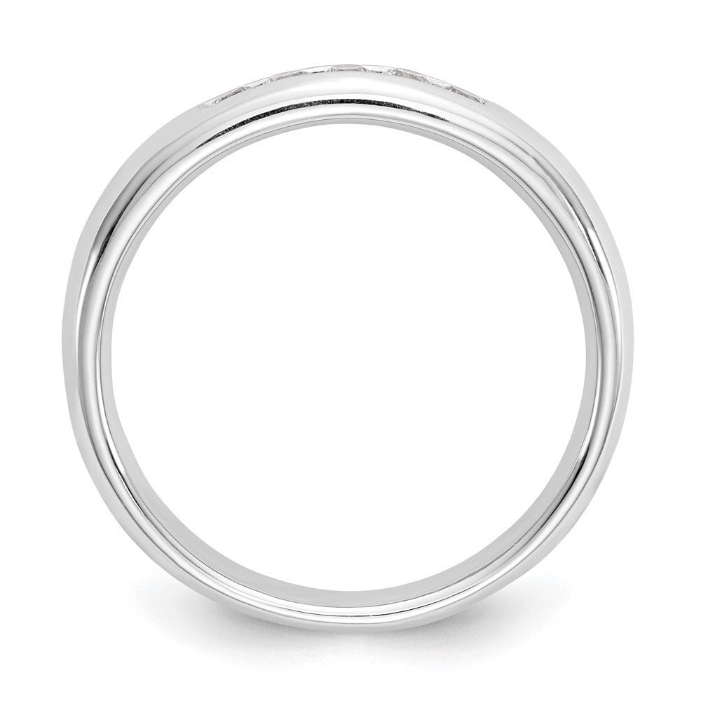 5-Stone Diamond Channel Bands