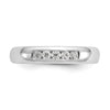 5-Stone Diamond Channel Bands