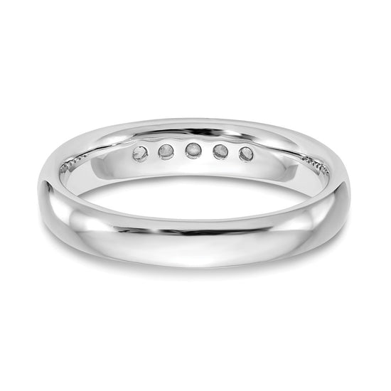 5-Stone Diamond Channel Bands