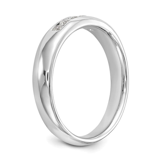 5-Stone Diamond Channel Bands