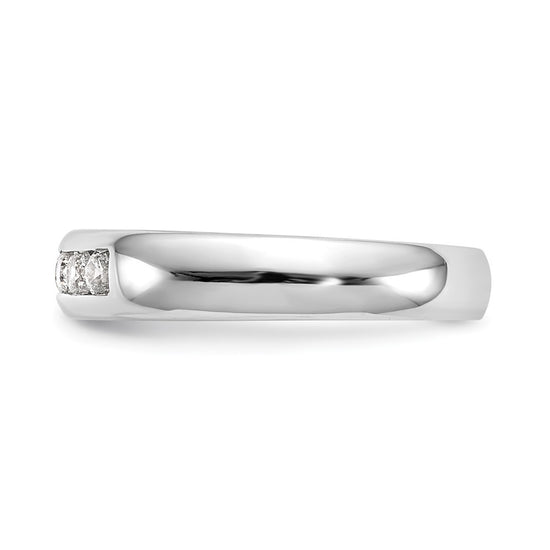 5-Stone Diamond Channel Bands
