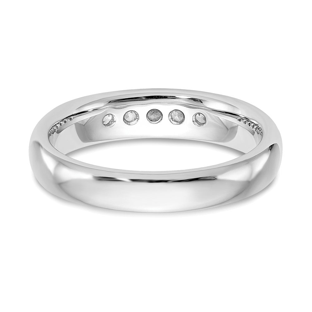 5-Stone Diamond Channel Bands