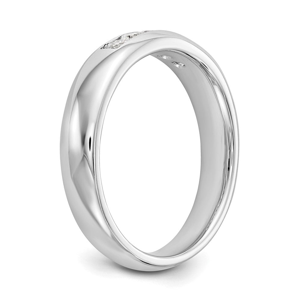 5-Stone Diamond Channel Bands