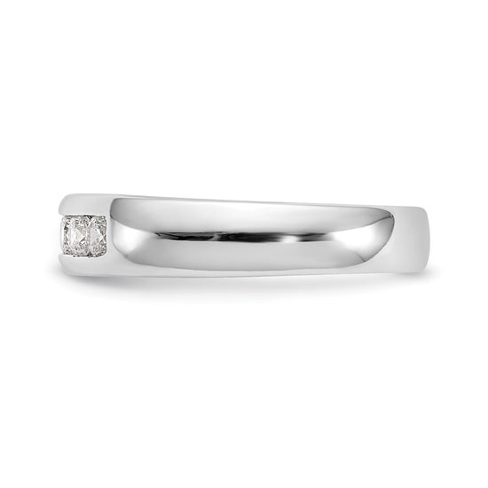 5-Stone Diamond Channel Bands