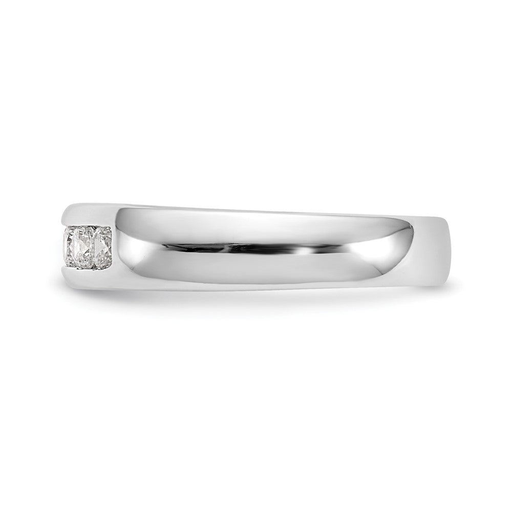 5-Stone Diamond Channel Bands