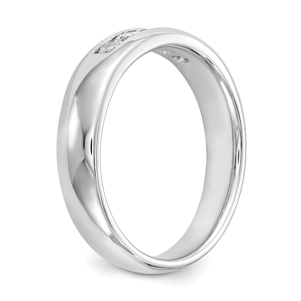5-Stone Diamond Channel Bands