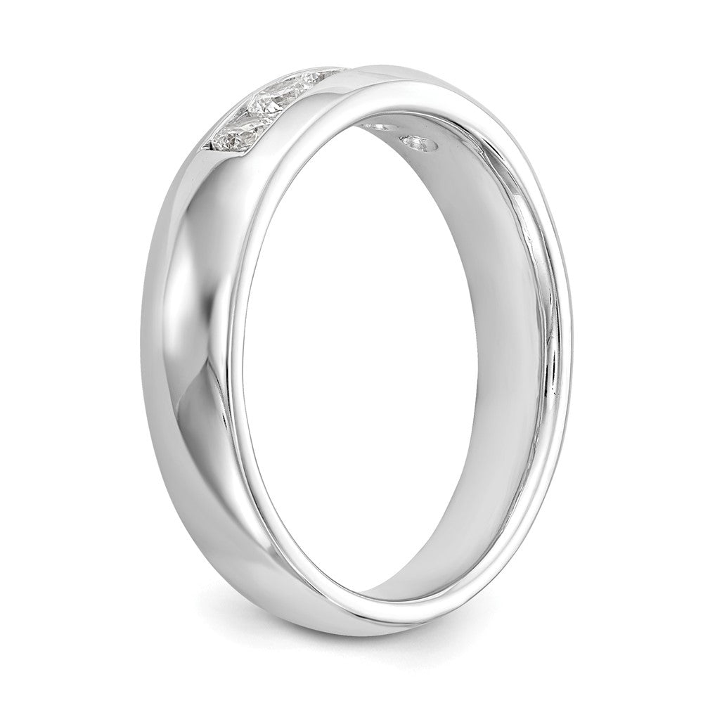 5-Stone Diamond Channel Bands