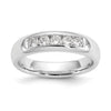 5-Stone Diamond Channel Bands