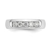 5-Stone Diamond Channel Bands