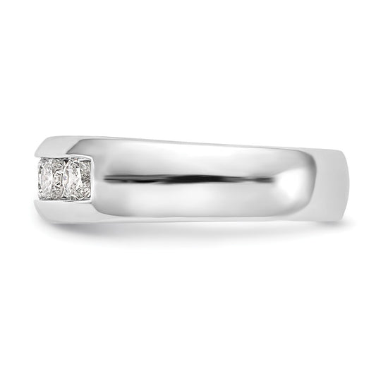 5-Stone Diamond Channel Bands