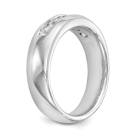 5-Stone Diamond Channel Bands