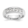 5-Stone Diamond Channel Bands