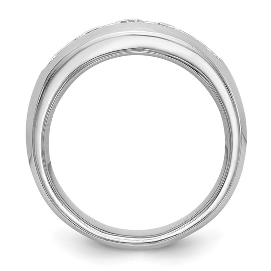 5-Stone Diamond Channel Bands
