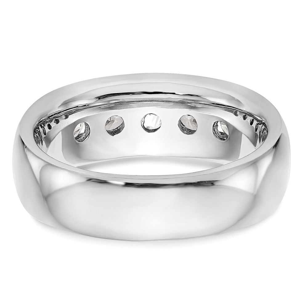 5-Stone Diamond Channel Bands
