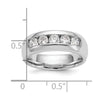 5-Stone Diamond Channel Bands