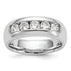 5-Stone Diamond Channel Bands