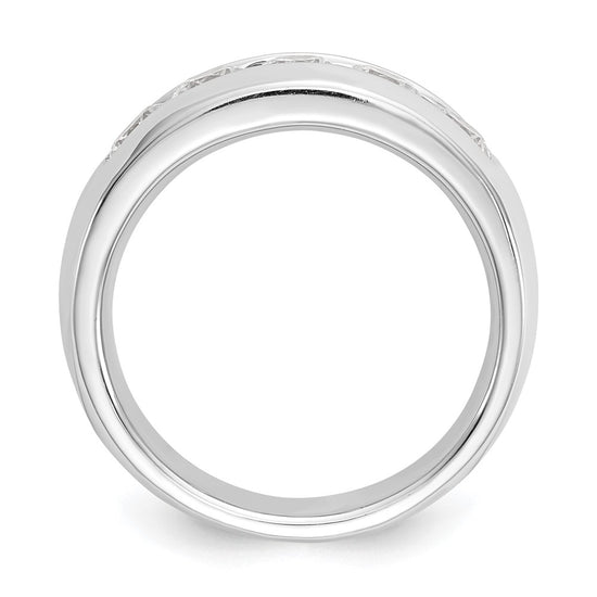 5-Stone Diamond Channel Bands