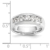 5-Stone Diamond Channel Bands