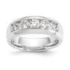 5-Stone Diamond Channel Bands