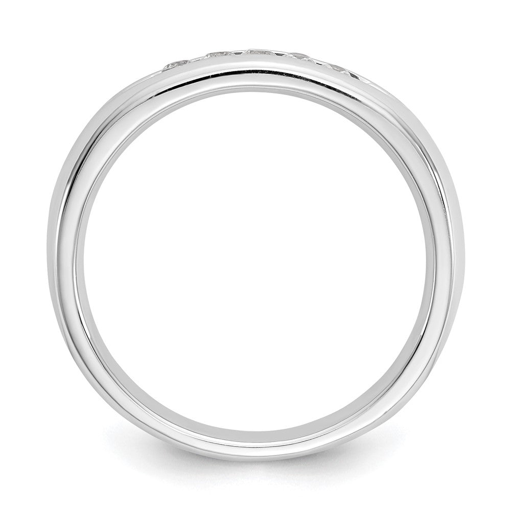 5-Stone Diamond Channel Bands