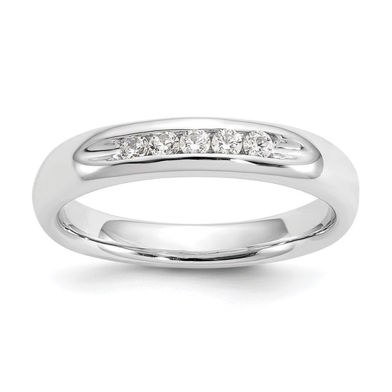 5-Stone Diamond Channel Bands