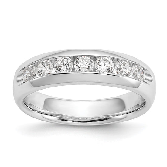 5-Stone Diamond Channel Bands