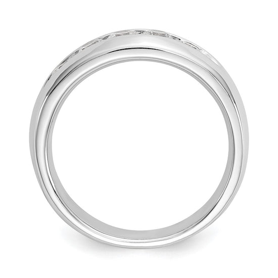 5-Stone Diamond Channel Bands