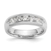 5-Stone Diamond Channel Bands