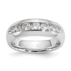 5-Stone Diamond Channel Bands