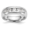 5-Stone Diamond Channel Bands