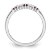 5-Stone Diamond Gemstone Band