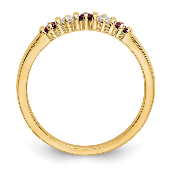 5-Stone Diamond Gemstone Band